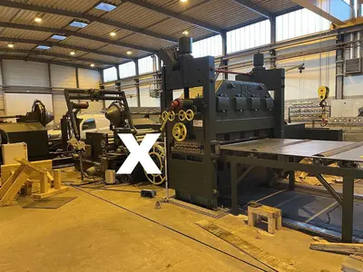 USED ZM 2050 X 4 MM DECOILING & CUT TO LENGTH & SLITTING
