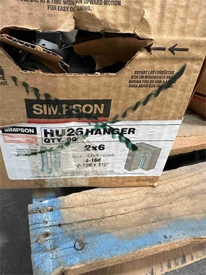 Used SIMPSON STRONG-TIE HU26 Construction Material & Supplies Florida US | MachineryMax #1437746