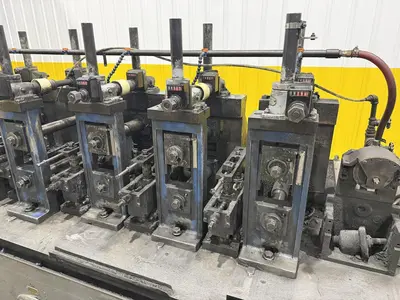 9 STAND x 2" YODER M2 ROLLFORMER, 6 STAND & 3 STAND BASE: YOBRO #24317