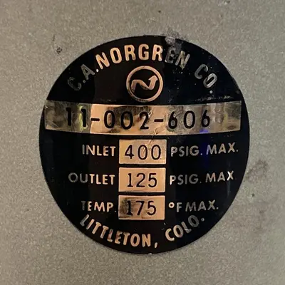 Used CA NORGREN 11-002-606 Air Pressure Regulators Ohio US | Surplus Asset Holdings #1246581