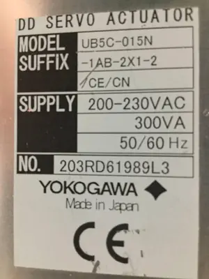 USED YOKOGAWA UB5C-015N-1AB-2X1-2/CE/CN