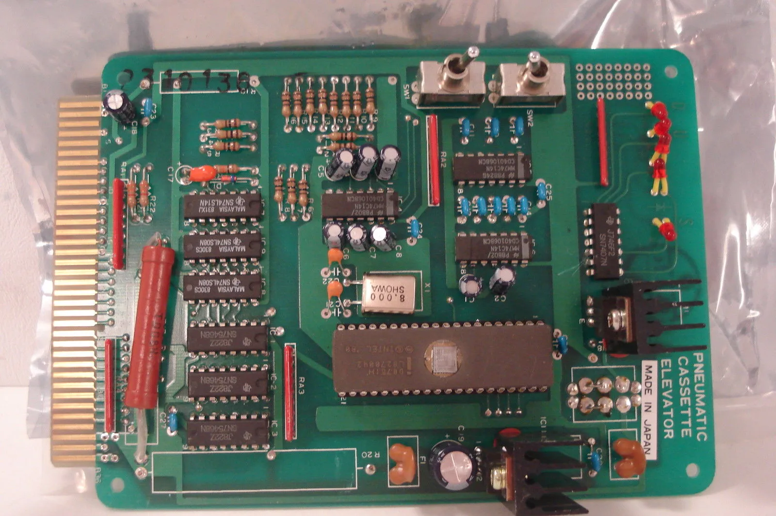 NEW PNEUMATIC CASSETTE ELEVATOR 2310138 BOARD