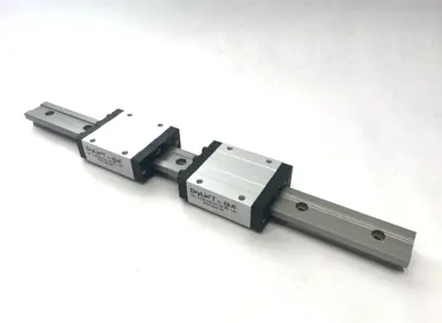 Used igus drylin® T Standard Carriage 2x, 16-1/8" Rail MISSING CLAMPS Slides Michigan US | Maverick Industrial Sales #1397742