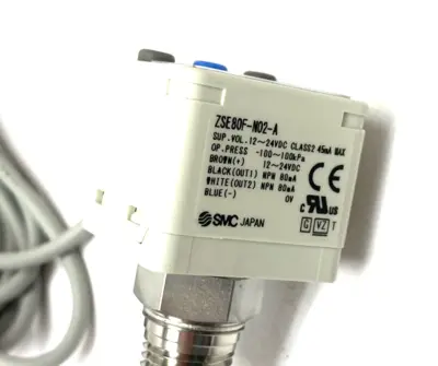 New | in-Stock SMC Digital Vacuum Pressure Switch Pressure Switches Michigan US | Maverick Industrial Sales #1470241