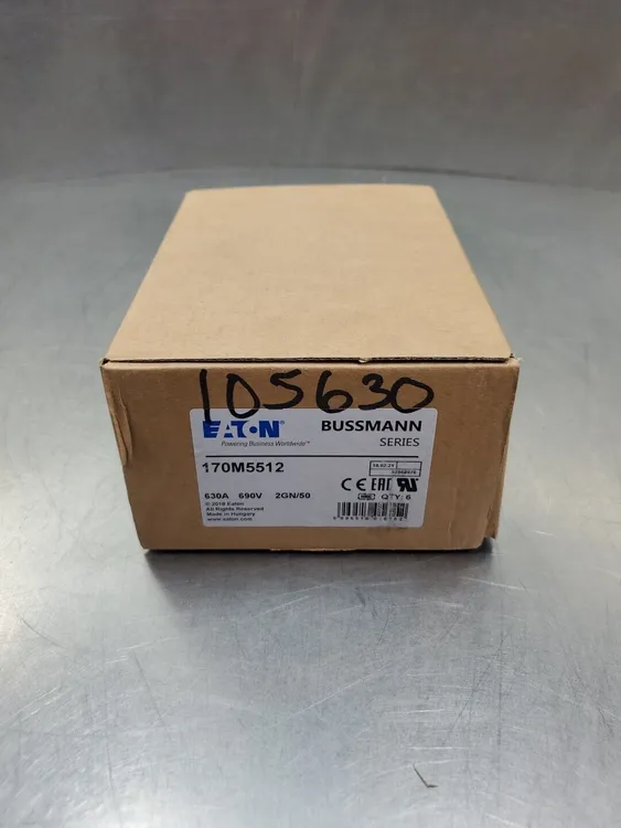 Used Eaton Bussmann 170M5512 Fuses | Palmetto Automation #1150204