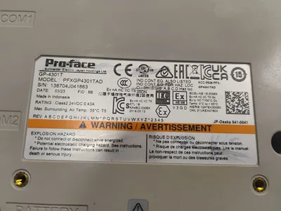 PRO-FACE PFXGP4301TAD Electrical/PLC/Automation | ESS Industrial Equipment Sales (5)