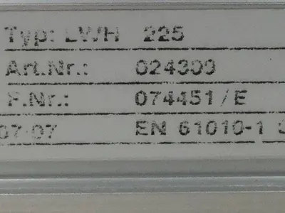 USED NOVOTECHNIK LWH225