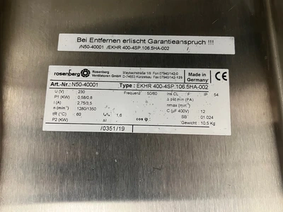 Used _UNKNOWN_ _UNKNOWN_ Laminar Flow Hoods Ohio US | Federal Equipment Company #1553278