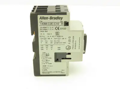 Allen Bradley 140M-C2E-C10 Circuit Breaker Motor Protection 6.3-10A Lot of 4