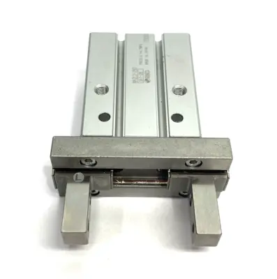 Used SMC Parallel Air Gripper, Long Stroke, 2-Finger, Double Acting Pneumatic Cylinders Michigan US | Maverick Industrial Sales #1390665