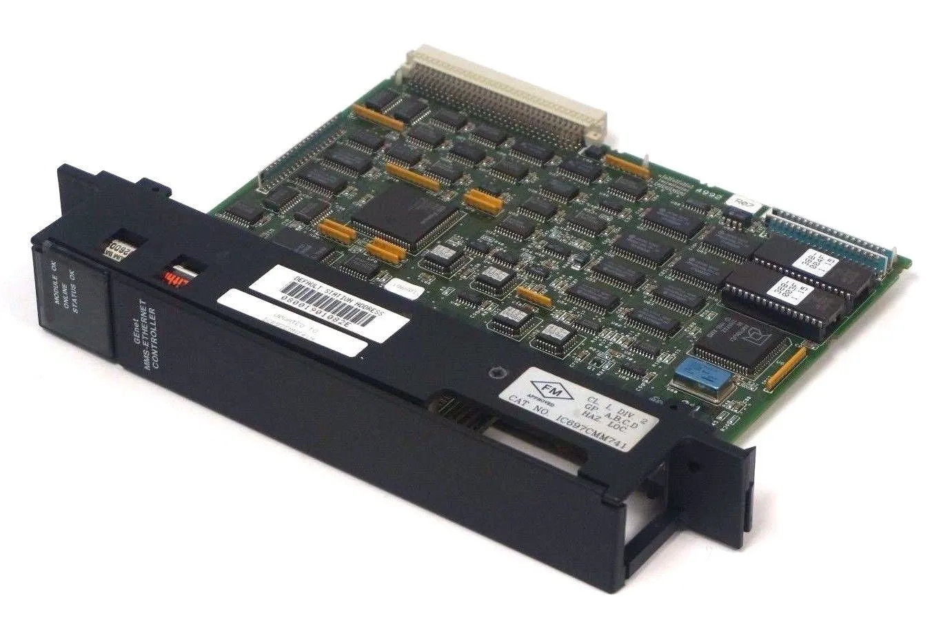 GE FANUC IC697CMM741H ETHERNET CONTROLLER IC697CMM741