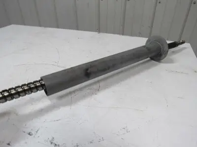 Ball Screw Assembly 25mm Dia Shaft 12mm Pitch 23mm Travel 42-1/2" OAL