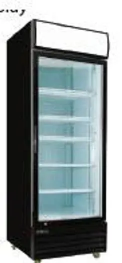 27.6" WIDE GLASS DOOR DISPLAY REFRIGERATOR