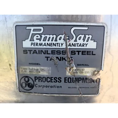 Used PROCESS EQUIPMENT CORP. _UNKNOWN_ Stainless Steel Tanks West Virginia US | JM Industrial #1424379