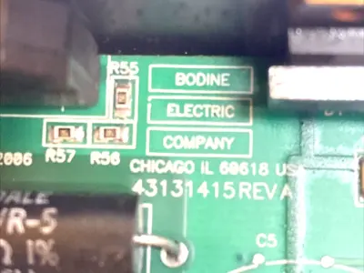 Used Bodine DC Motor Speed Control PCB REV.A Motor Control Parts Michigan US | Maverick Industrial Sales #1395209