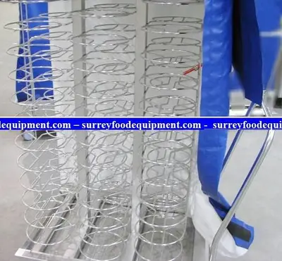 RATIONAL -  MOBILE PLATE RACKS - HOLDS 84 PLATES -  C/W COVERS - 4 AVAILABLE