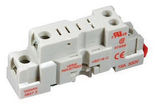 Veris Industries VBD1B-C VBD Series SPDT Blade Style Relay Socket [New]
