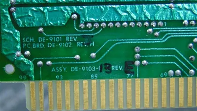 Daniel Industries DE-9102 Control Board Rev. H Used
