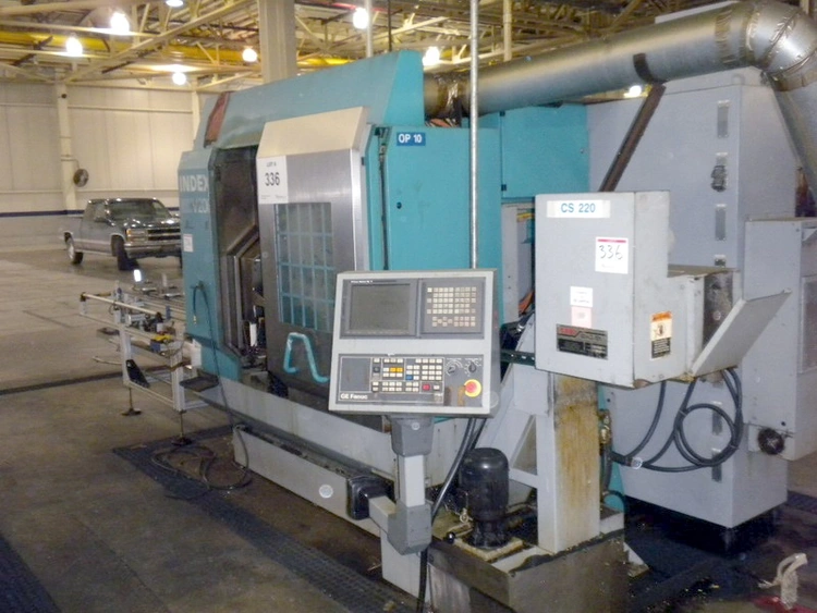 Used INDEX V-200 Vertical Boring Mills (incld VTL) Pennsylvania US | Hadanich Machine #1443555