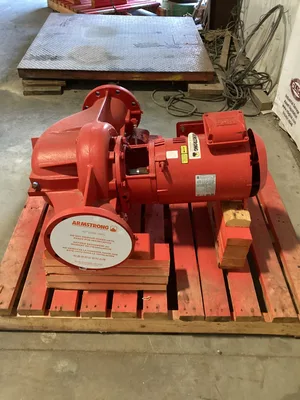Armstrong 4380 Vertical In-Line Circulator Pump 6 x 6 x 8 427055/56