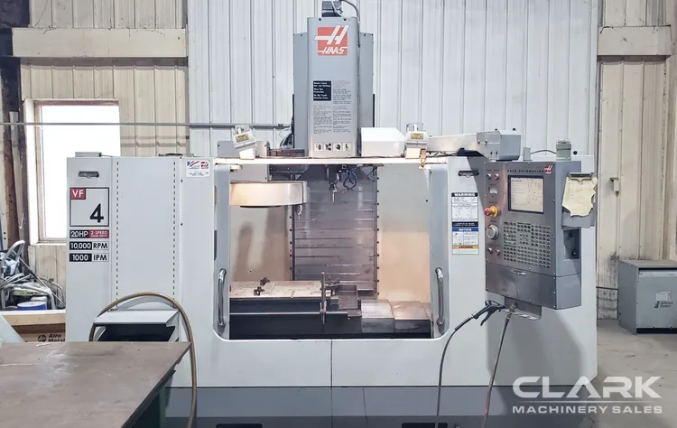 2006 HAAS VF-4B Vertical Machining Centers | Clark Machinery Sales, LLC