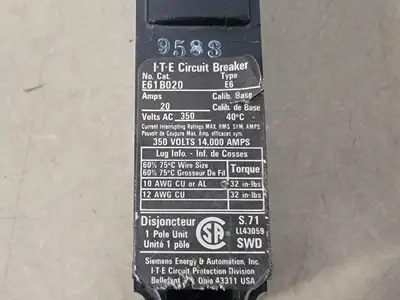 USED I.T.E. E61B020