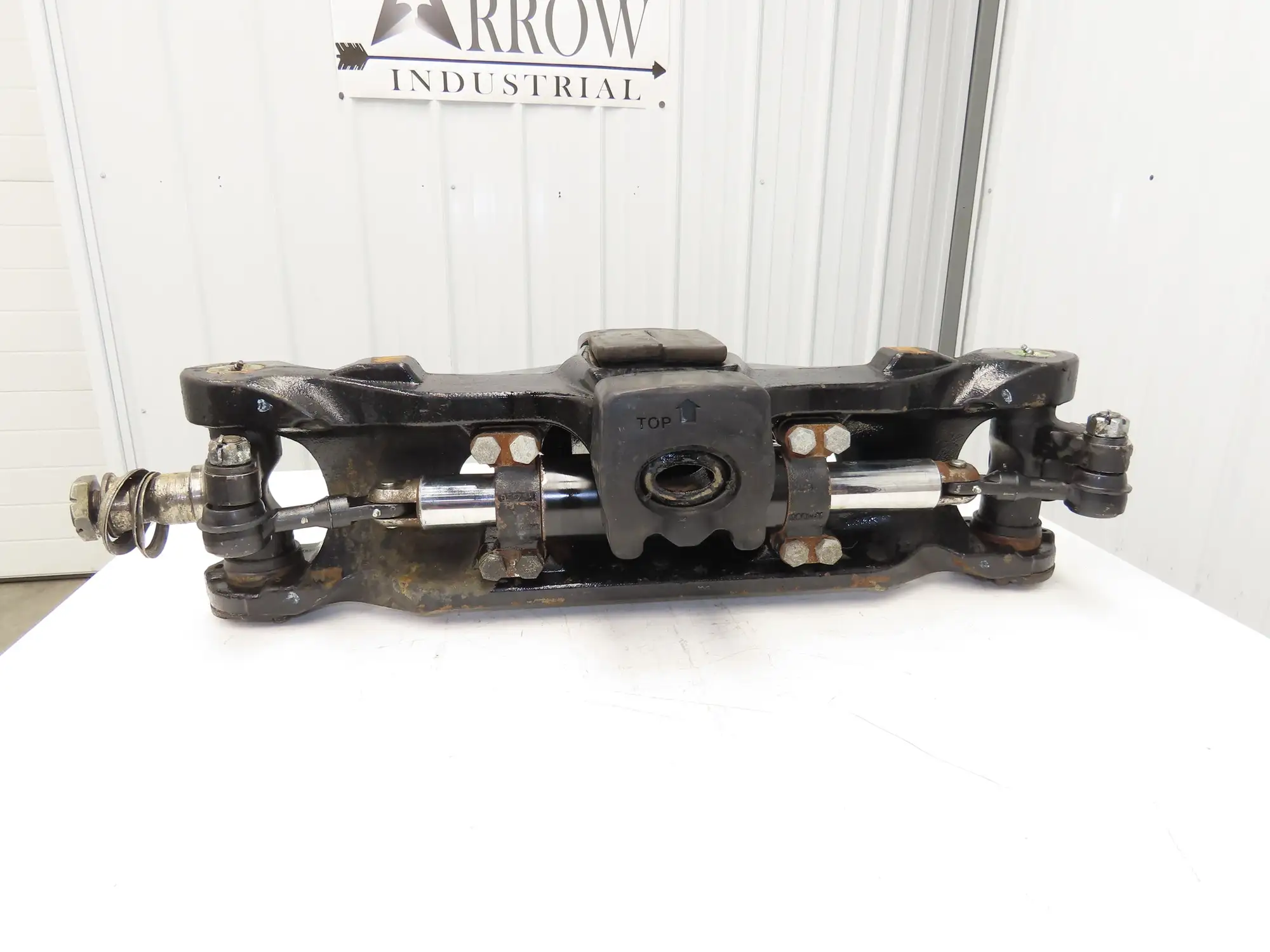 Hyster E80XN Forklift Rear Axle Dual Hydraulic Steering Assembly 8527474