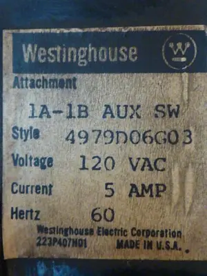 USED WESTINGHOUSE FB3020