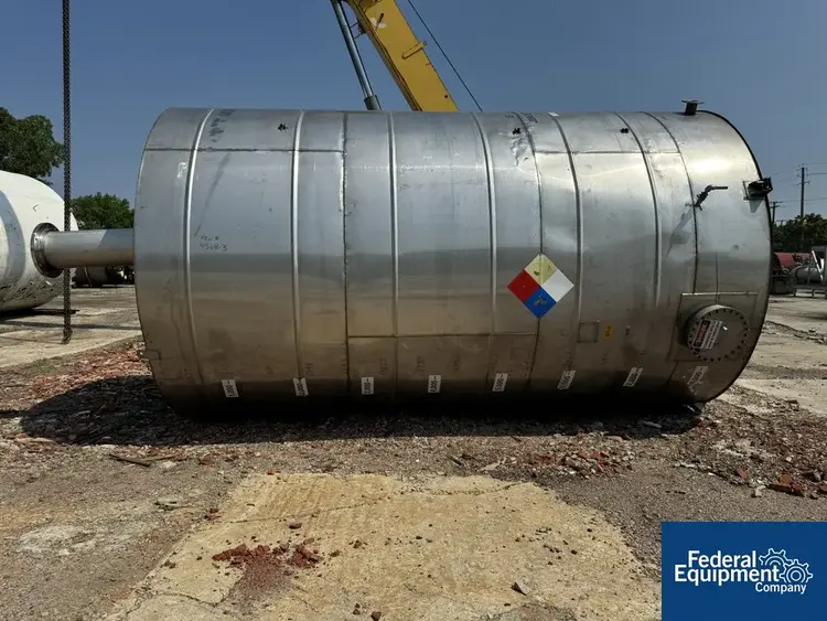 Used Keller Sales & Engineering Inc. 8,559 Gal Keller Storage Tank, 304 S/S Stainless Steel Tanks Ohio US | Federal Equipment Company #127407