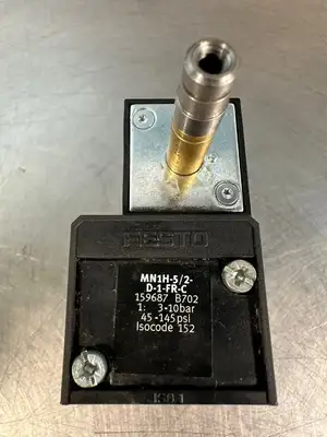 Festo MN1H-5/2-D-1-FR-C Solenoid Valve, 45-145psi, 3-10bar (1.1.1)