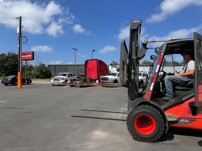 Used 2021 LINDE H50 EVO FORKLIFT Internal Combustion Forklifts: Pneumatic Tire Minnesota US | Carco Truck & Equipment #1513892