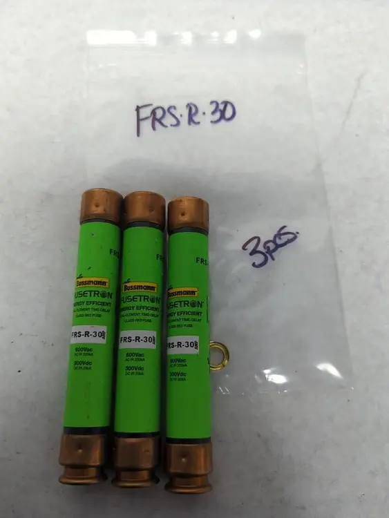Used COOPER BUSSMANN FRS-R-30 Miscellaneous Equipment (Electrical & Power) | Surplus Asset Holdings #1200670