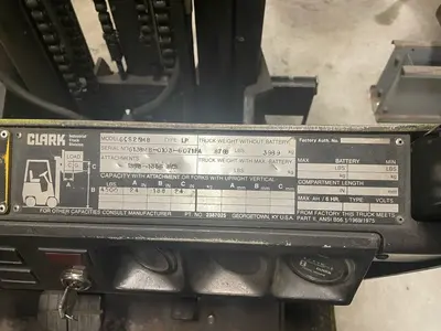 USED 1900 CLARK GCS25MB