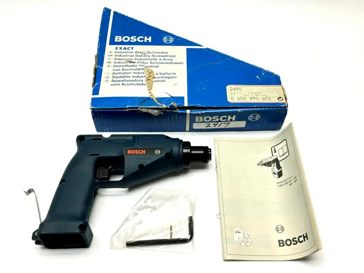 New | in-Stock Bosch Exact Industrial Drill Driver 2490 Screw Drivers Michigan US | Maverick Industrial Sales #1395350