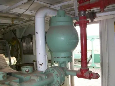 USED EMSCO F650 TRIPLEX MUD PUMP