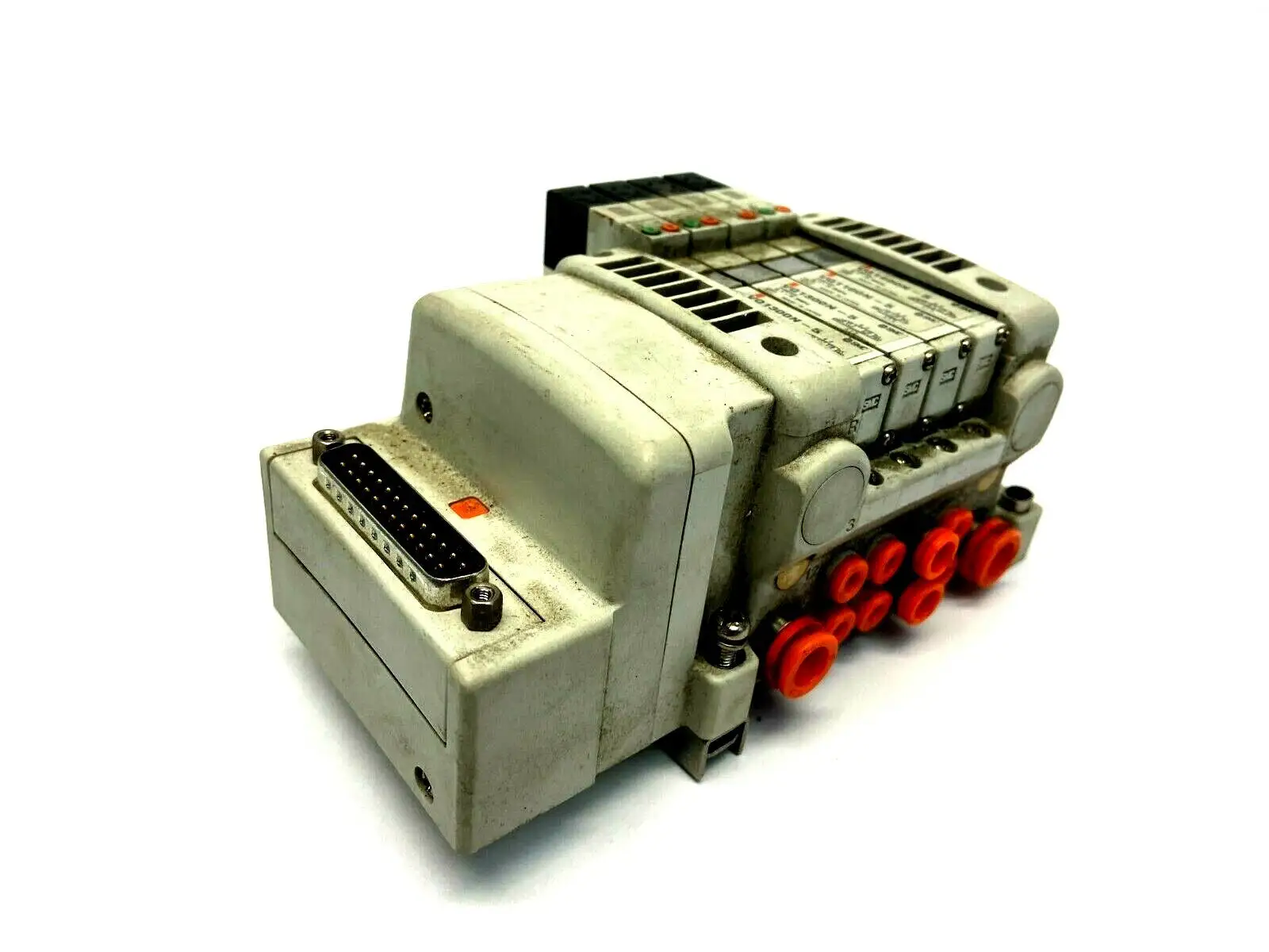 VV5QC11-04FD | SMC  D-Sub Connector Manifold w/ Pneumatic Valves - Used