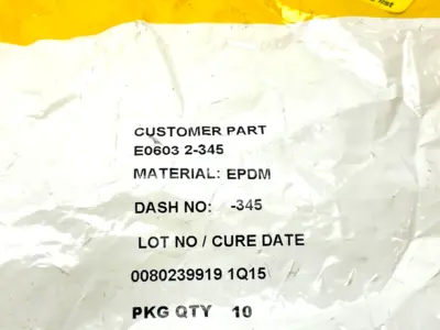 New | in-Stock Parker E0603 2-345 Seals & Gaskets Michigan US | Maverick Industrial Sales #1487488