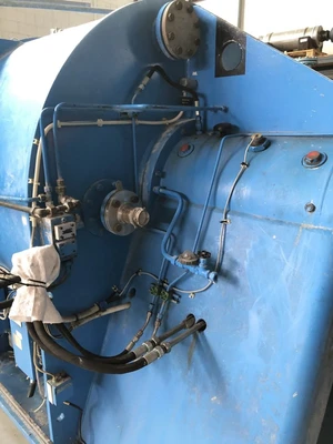 Krauss-Maffei HZ 125/3.2 SiD peeler centrifuge, 316SS.