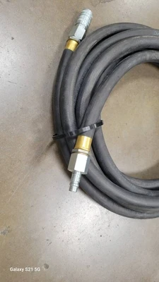 USED Dayton 3/4 AIR HOSES WIHT FITTINGS