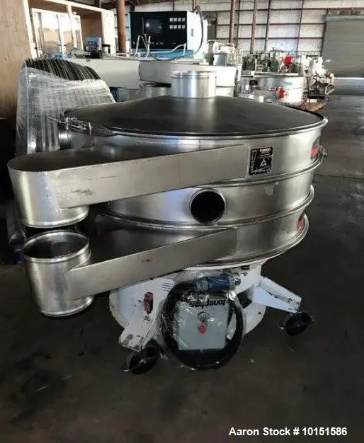 Used KASON K48-2-SS Circular Screeners Illinois US | Aaron Equipment #801107