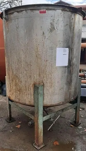 Tank, 750 Gallon, 304 S/st, 60" x 60", OT/DB #S743562