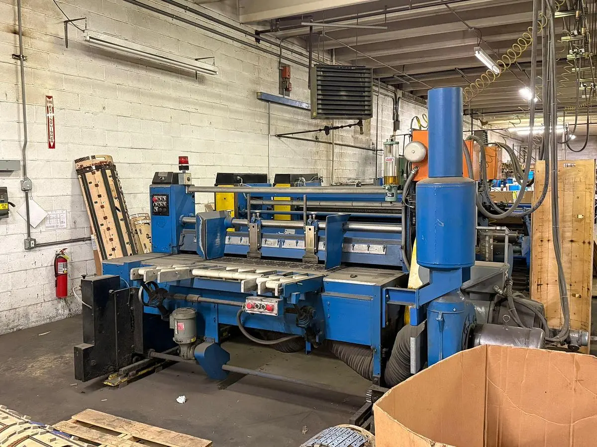 66" x 80" Staley 1 color Rotary Die Cutter