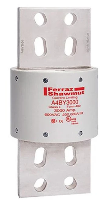 Ferraz Shawmut Mersen A4BY3000 Fuse, A4BY 3000 Amp, 600V, Class L [New]
