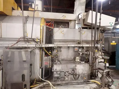 48" X 3-STAGE RANSOHOFF ROTARY DRUM BATCH AUTOMATIC PARTS DEBURR & WASHER SYSTEM, NEW 2013: YOBRO #24300