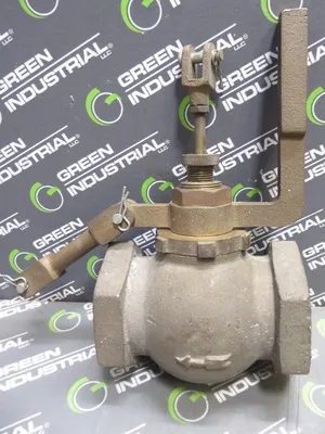 Keckley 1-1/4" Angle Globe Float Valve Type 27 Globe Pattern No Box New No Box