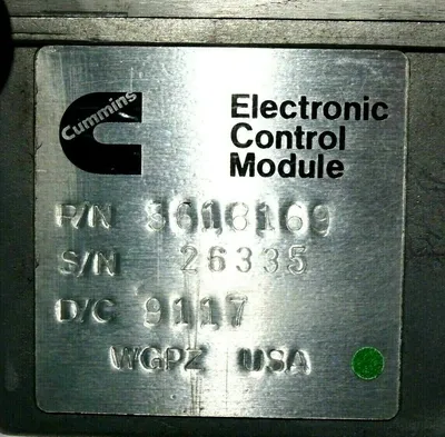 NEW CUMMINS 3616169 ELECTRONIC CONTROL MODULE