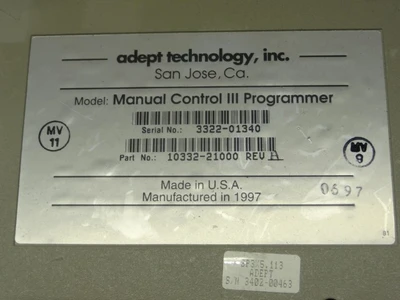 USED 1997 ADEPT 10332-21000