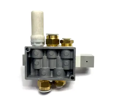 SYA7340-03 | SMC  Air Pilot Valve & Base 3/8" NPT - Used