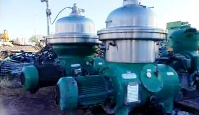 Westfalia SA 40-06-076 clarifier centrifuge, 316SS.