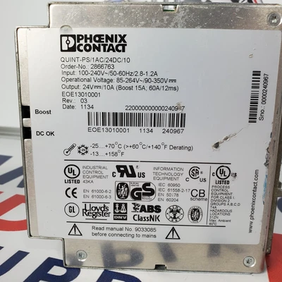 Phoenix Contact 2866763 Switching Mode Power Supplies | American Industrial Supply Co. (4)